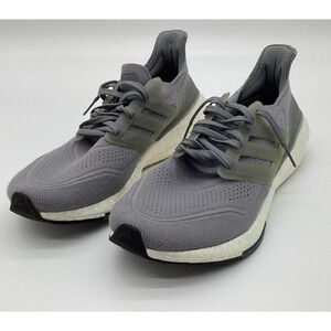 Adidas UltraBoost 21 Women's Running Shoes Size 10.5 Gray